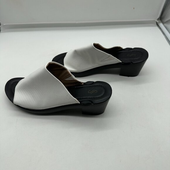 EUC Solely Jane Classic Comfort Sole Womens 9 Black Stripe w/Extra Raleigh KFT - Picture 4 of 9